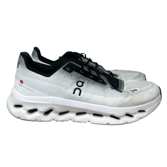 On Running Sneakers Mens 12 White Cloudtilt Black Cloud 3ME10101430 Activewear - Picture 13 of 13